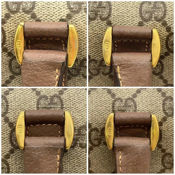 Authentic GUCCI GG Supreme Boston Bag - Picture 9 of 12